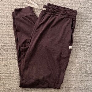 Vuori Performance Jogger Long Smoked Plum Heather Size S